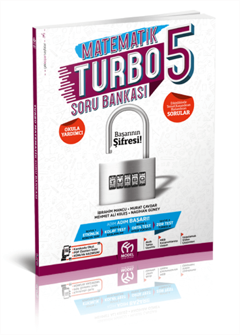 Model Eğitim Yayınları 5.Sınıf Turbo Matematik Soru Bankası
