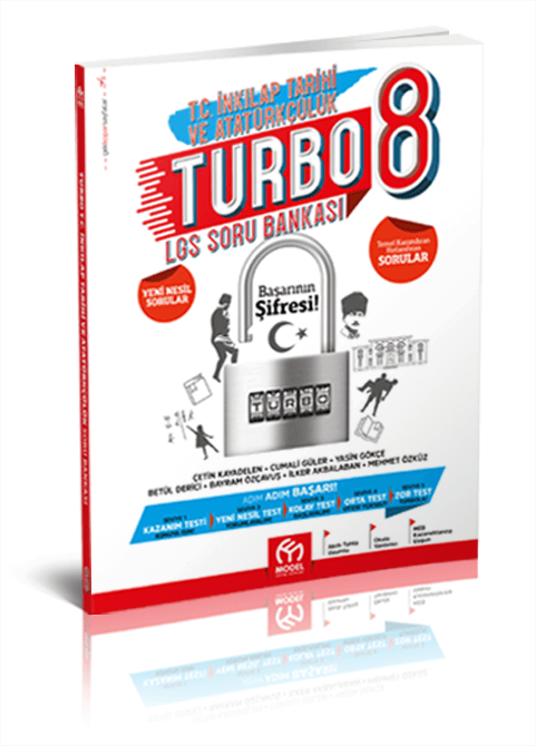 Model Eğitim Yayınları 8.Sınıf Turbo T.C. İnkılap Tarihi ve Atatürkçülük Soru Bankası