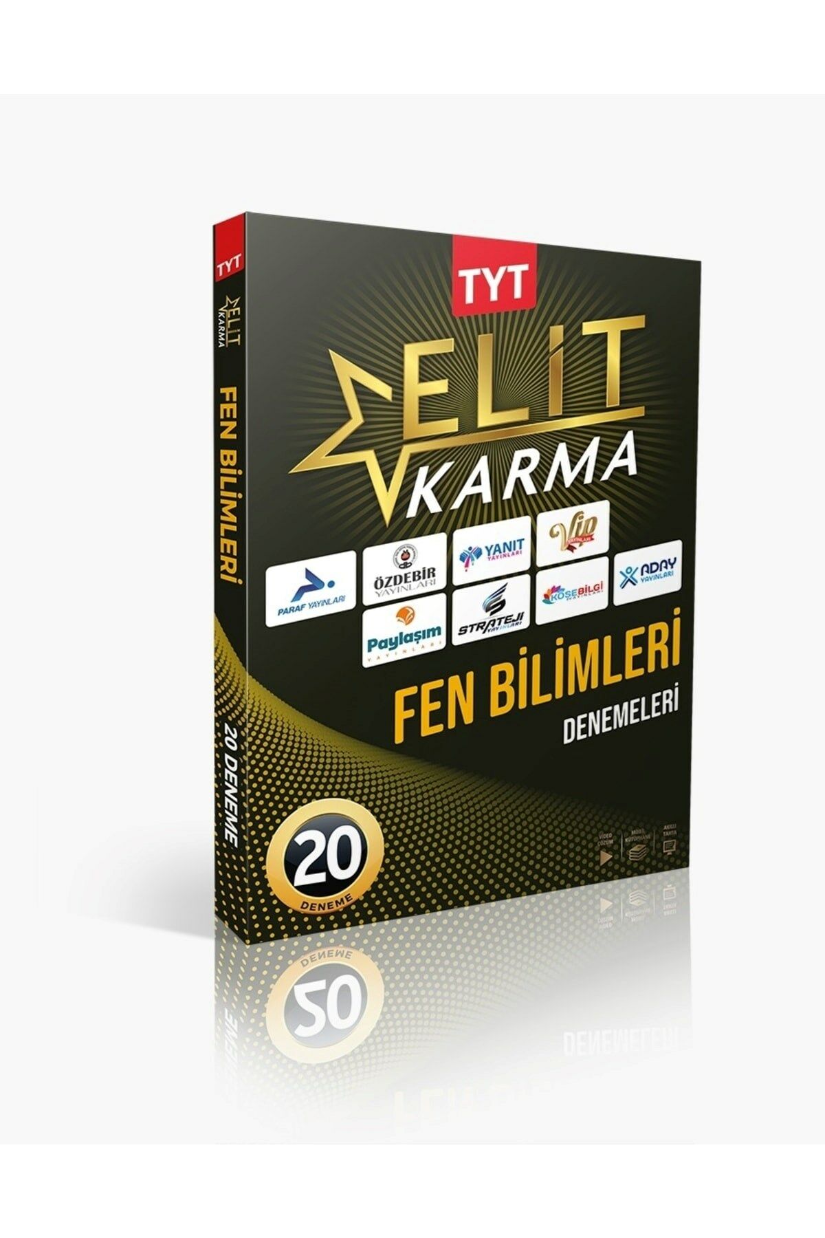 Elit Karma Yayınları Tyt Fen Bilimleri 20'li Branş Deneme 2023