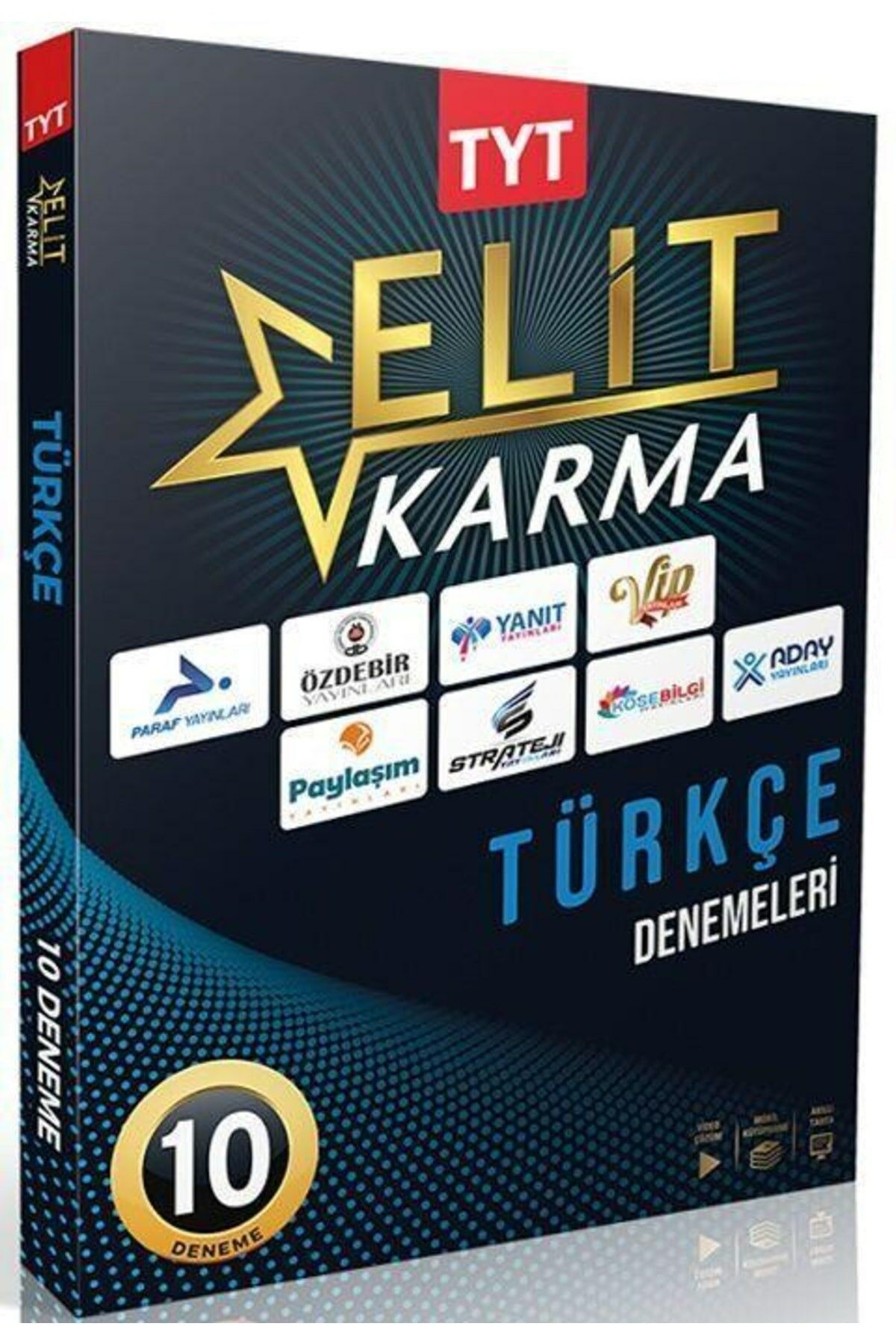 Tyt Türkçe Elit Karma 10 Deneme Yayınları