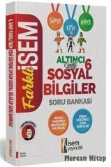 İsem Yayınları 6. Sınıf Farklı İsem Sosyal Bilgiler Soru Bankası