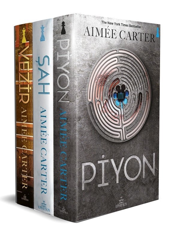 Piyon Vezir Şah Kutulu Seti 3 Kitap Takım Ciltli - Aimee Carter