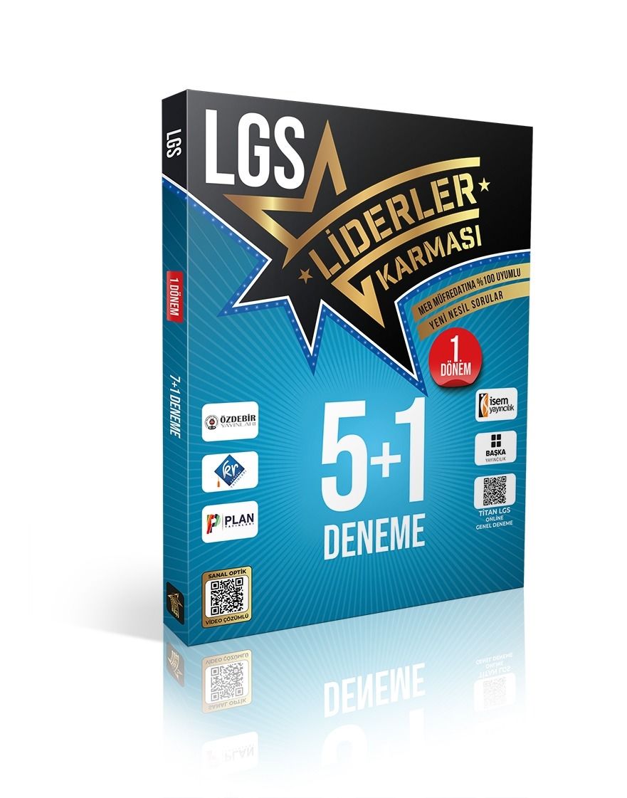 LİDERLER KARMASI LGS 1.DÖNEM 5+1 DENEME SETİ