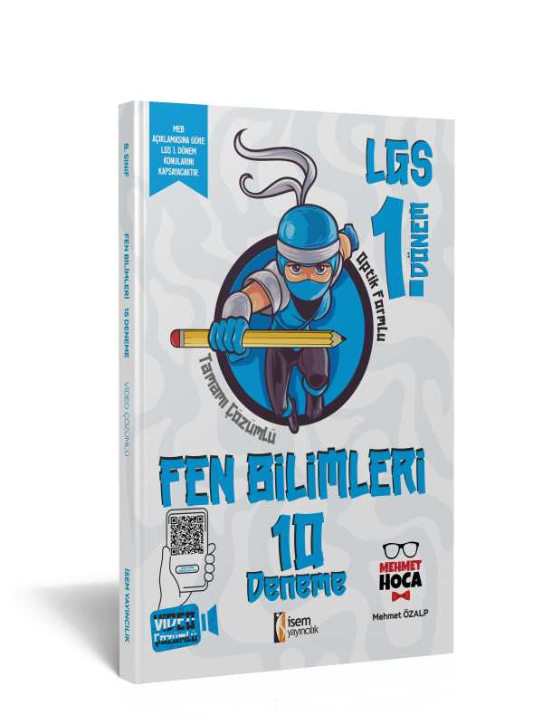 2023 İSEM LGS 1. DÖNEM FEN BİLİMLERİ 10 BRANŞ DENEM