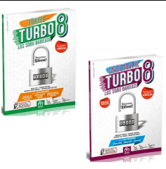 Model Eğitim Yayınları 8.Sınıf Turbo Türkçe Matematik Soru Bankası Seti
