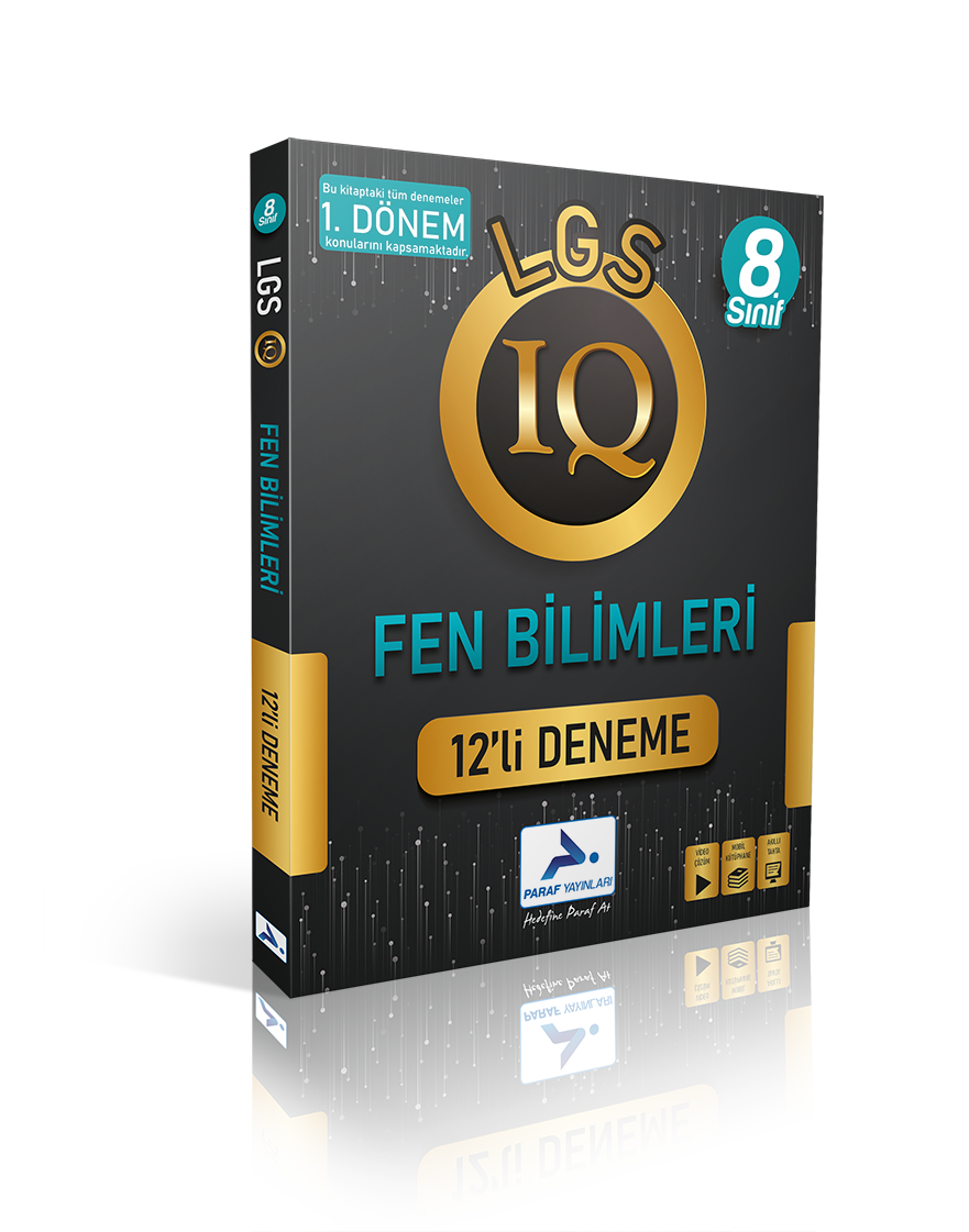 PARAF 8.SINIF IQ FEN BİL.12 Lİ DEN.1.DÖNEM KONULAR