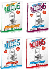 Model Eğitim Yayınları 5.Sınıf Turbo 4'lü Soru Bankası Fırsat Seti T-M-F-S