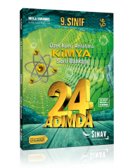 Sınav Yayınları 9. Sınıf Kimya 24 Adımda Özel Konu Anlatımlı Soru Bankası