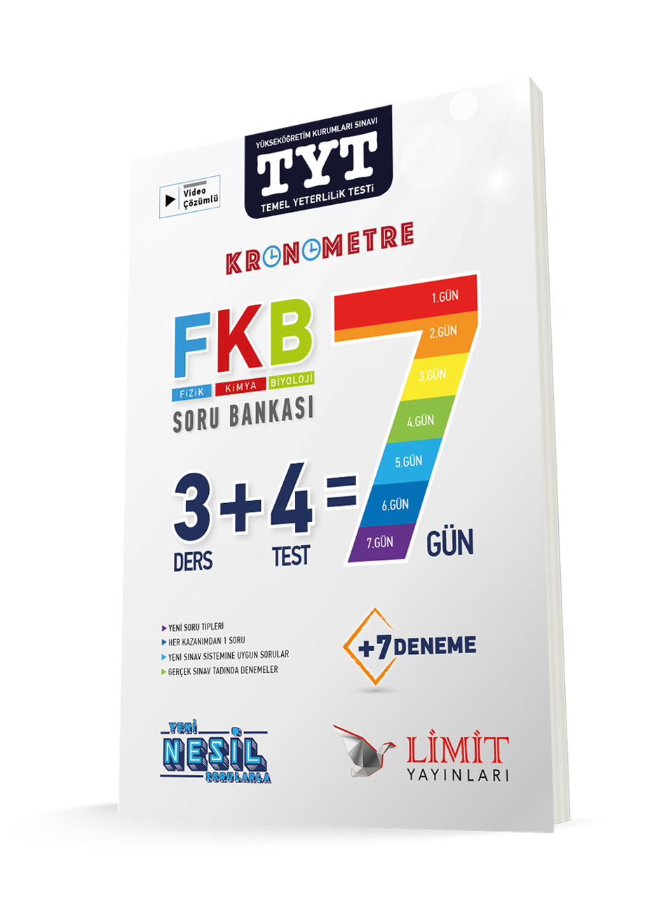 Limit Yayınları TYT Kronometre FKB Soru Bankası