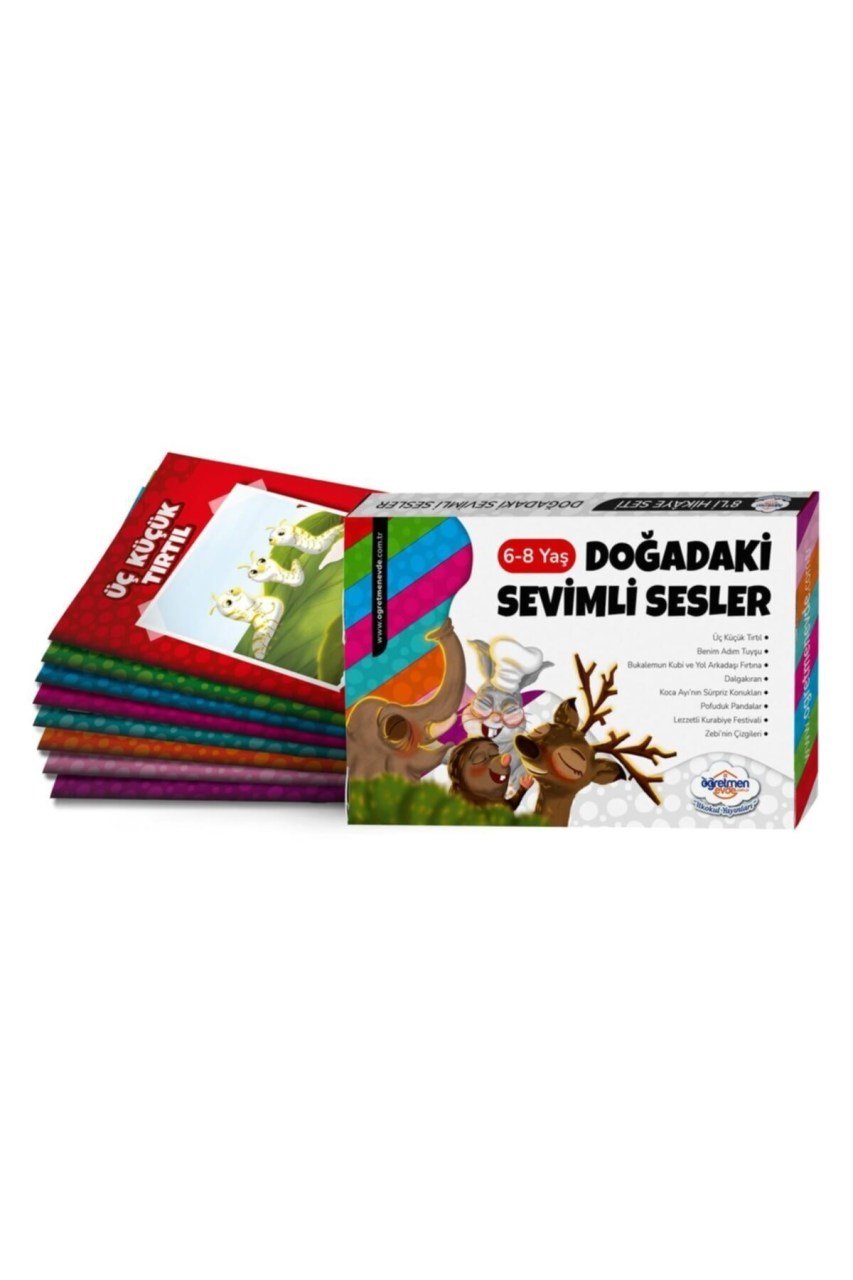 Öğretmen Evde Doğadaki Sevimli Sesler – (6-8 Yaş) Hikaye Kitabı Seti