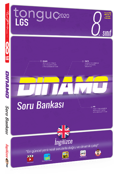 Tonguç Akademi 8. Sınıf İngilizce Dinamo Soru Bankası