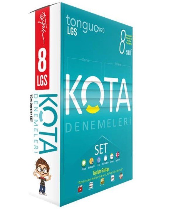 Tonguç Akademi Yayınları 8. Sınıf Kota Denemeleri Set
