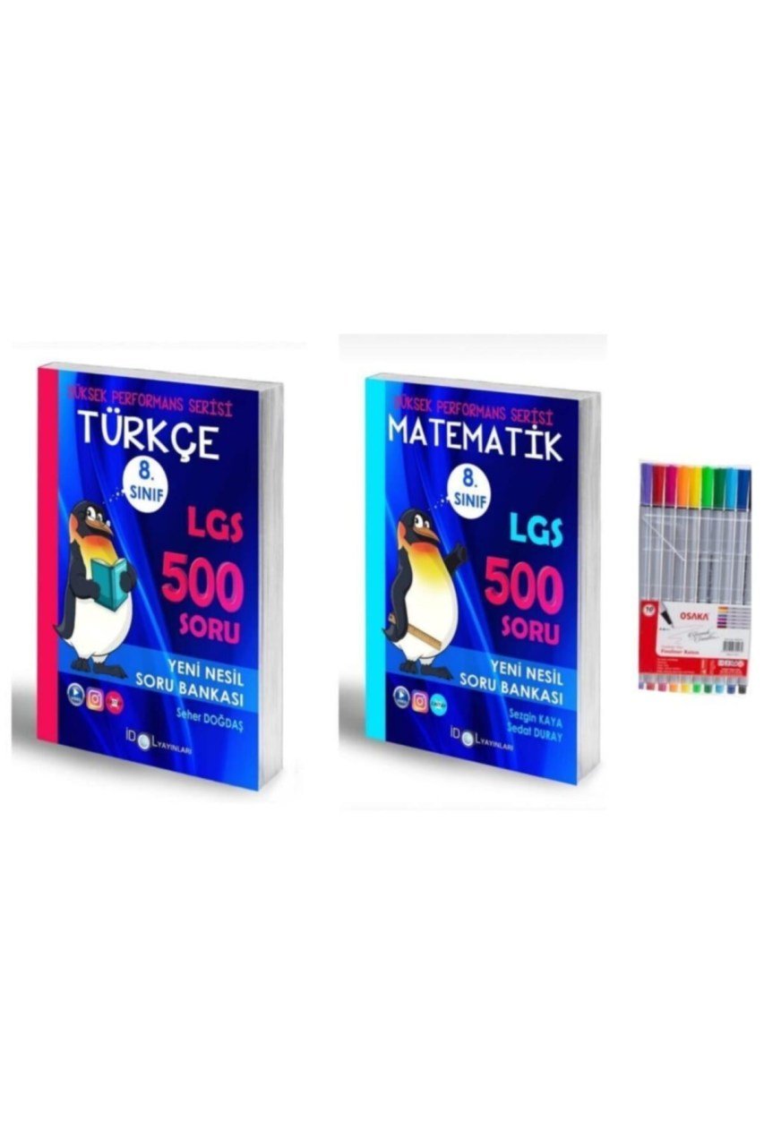 8.sınıf Türkçe Matematik Soru Bankası + Hediye