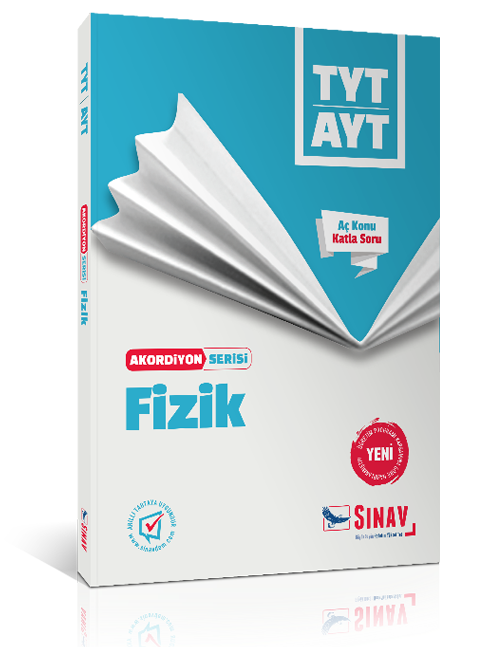 Sınav Yayınları TYT AYT Fizik Akordiyon Kitap