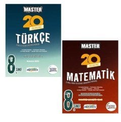 Okyanus Yayıncılık 8.Sınıf Master Türkçe-Matematik 20’li Deneme Fırsat Seti