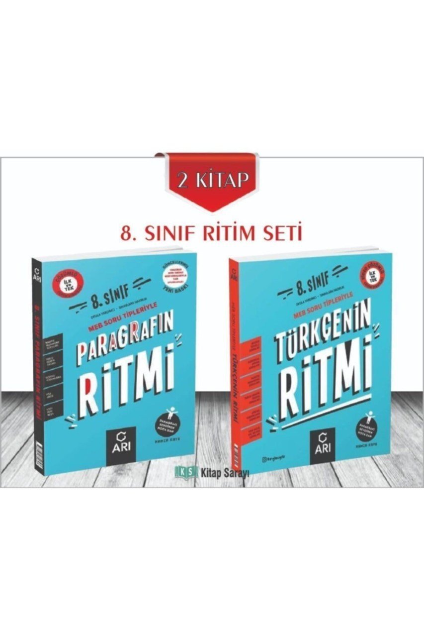 Arı Yayınları 8. Sınıf Ritim Seti 2 Kitap