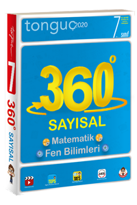 Tonguç Akademi Yayınları 7.Sınıf 360 Sayısal Soru Bankası(Cep Boyutu)