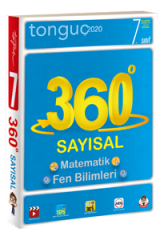 Tonguç Akademi Yayınları 7.Sınıf 360 Sayısal Soru Bankası(Cep Boyutu)