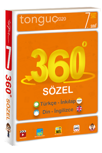Tonguç Akademi Yayınları 7.Sınıf 360 Sözel Soru Bankası(Cep Boyutu)