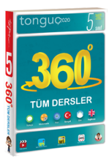 Tonguç Akademi Yayınları 5.Sınıf 360 Tüm Dersler Soru Bankası(Cep Boyutu)