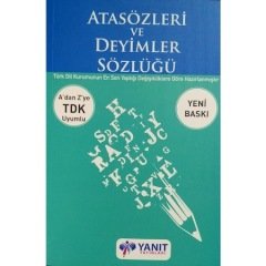 Yanıt Yayınları Atasözleri ve Deyimler Sözlüğü