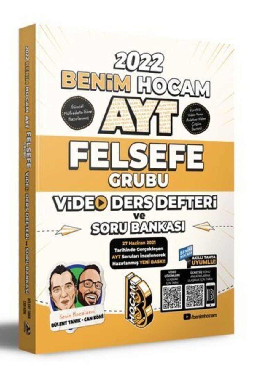 2022 Ayt Felsefe Grubu Video Ders Defteri Ve Soru Bankası