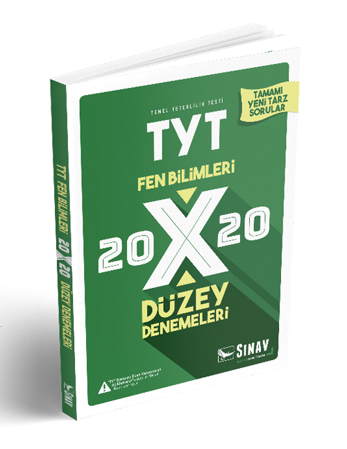 Sınav Yayınları TYT Fen Bilimleri 20x20 Düzey Denemeleri
