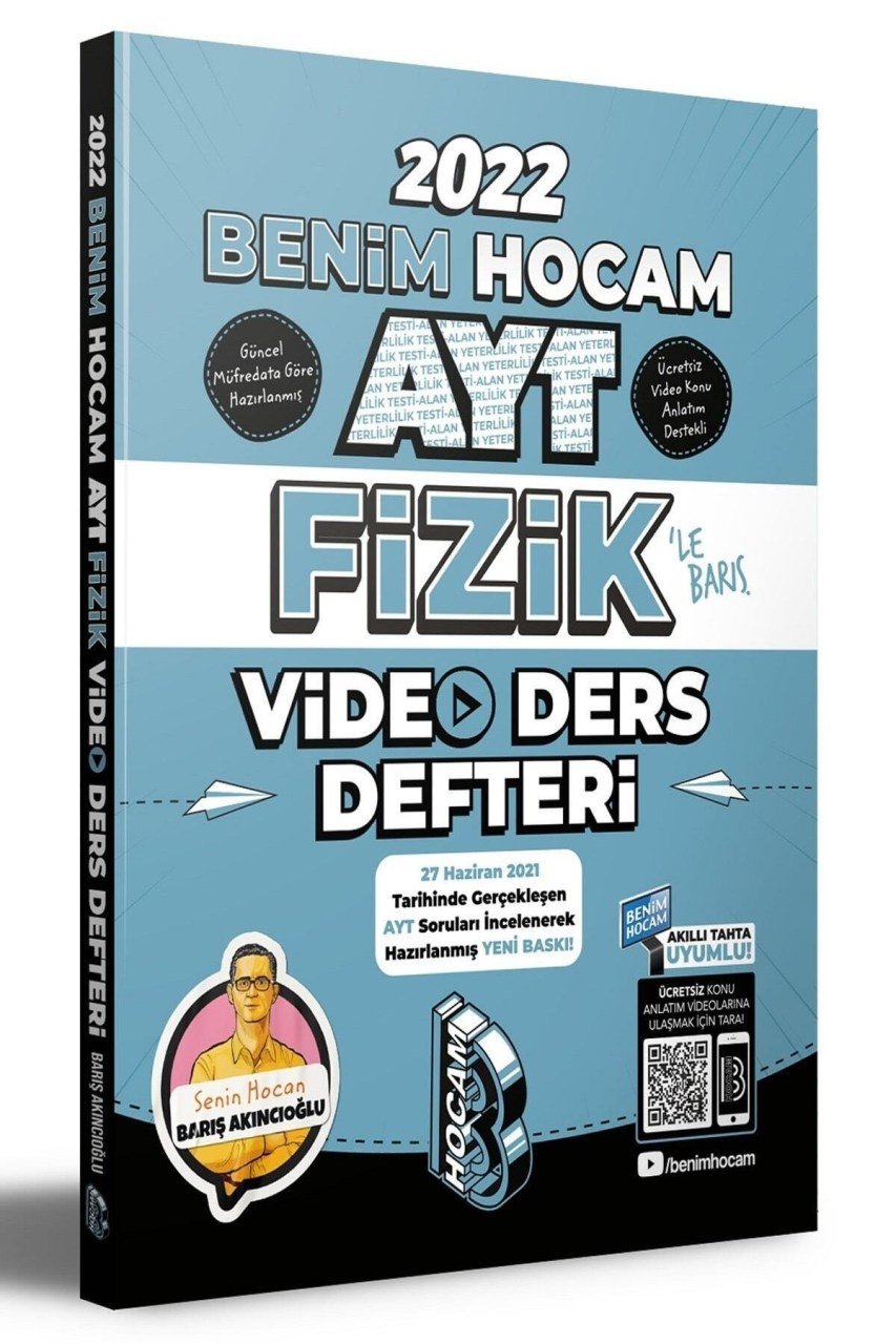 2022 Ayt Fizik Video Ders Defteri