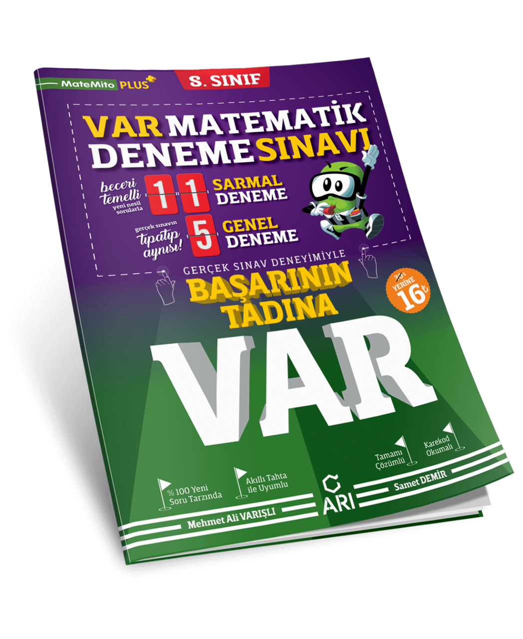 Arı Yayınları VAR Matematik Deneme Sınavı 8. Sınıf