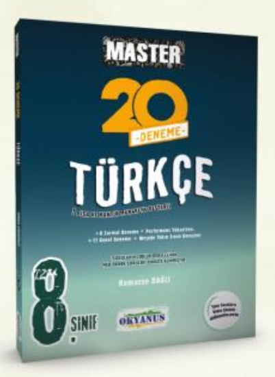 Okyanus Yayınları 8. Sınıf Türkçe Master 20 Deneme