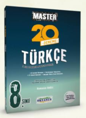 Okyanus Yayınları 8. Sınıf Türkçe Master 20 Deneme
