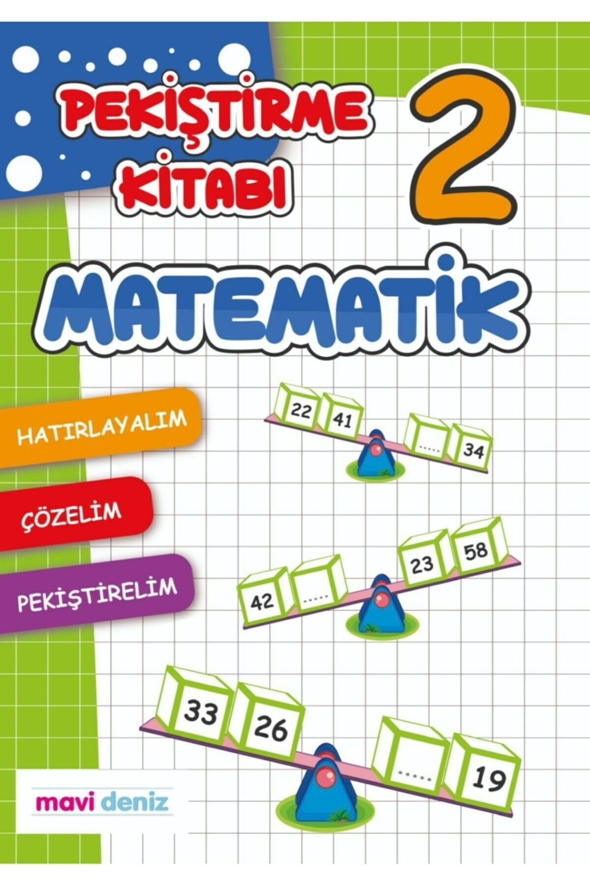 Mavi Deniz 2.sınıf Pekiştirme Kitabı Matematik