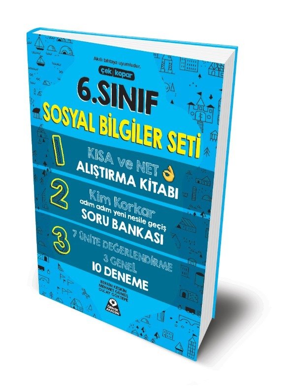 Örnek Akademi Yayınları 6. Sınıf Sosyal Bilgiler Seti Soru Bankası