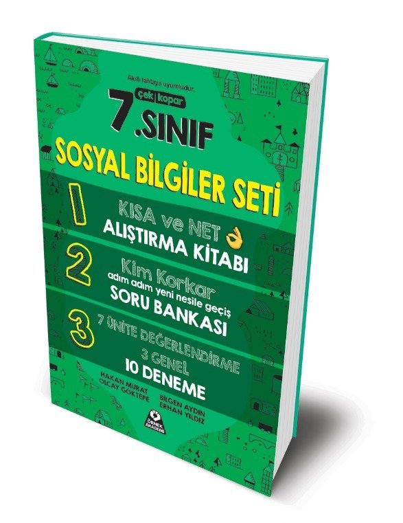 Örnek Akademi Yayınları 7. Sınıf Sosyal Bilgiler Seti Soru Bankası