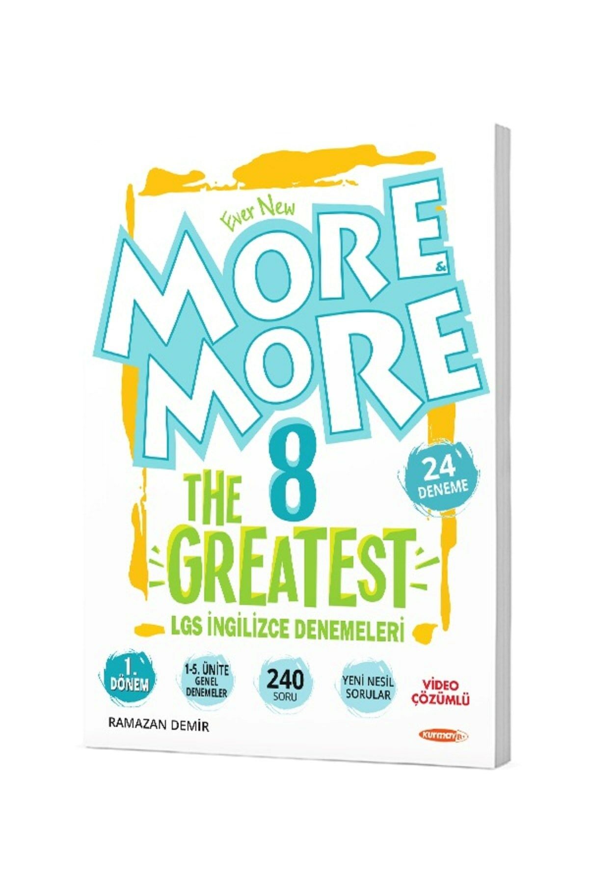 8.sınıf More&more The Greatest 1.dönem Lgs Denemeleri (24 Deneme)