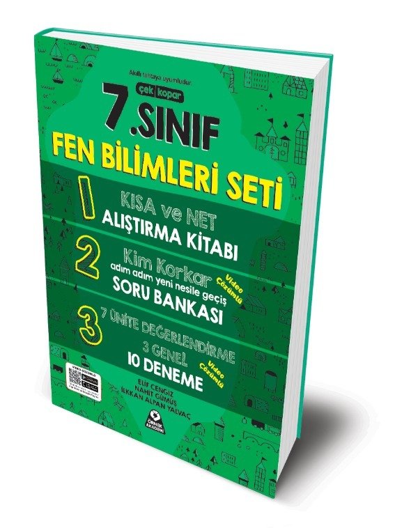 Örnek Akademi Yayınları 7. Sınıf Fen Bilimleri Seti Soru Bankası