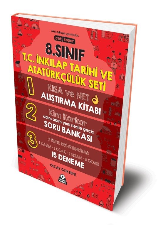 Örnek Akademi Yayınları 8. Sınıf T.C. İnkılap Tarihi ve Atatürkçülük Seti Soru Bankası