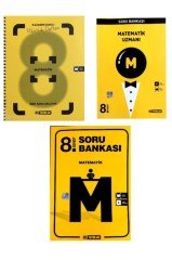 8. Sınıf Matematik Soru Konu Uzman Kampanyalı Set (3 Kitap)