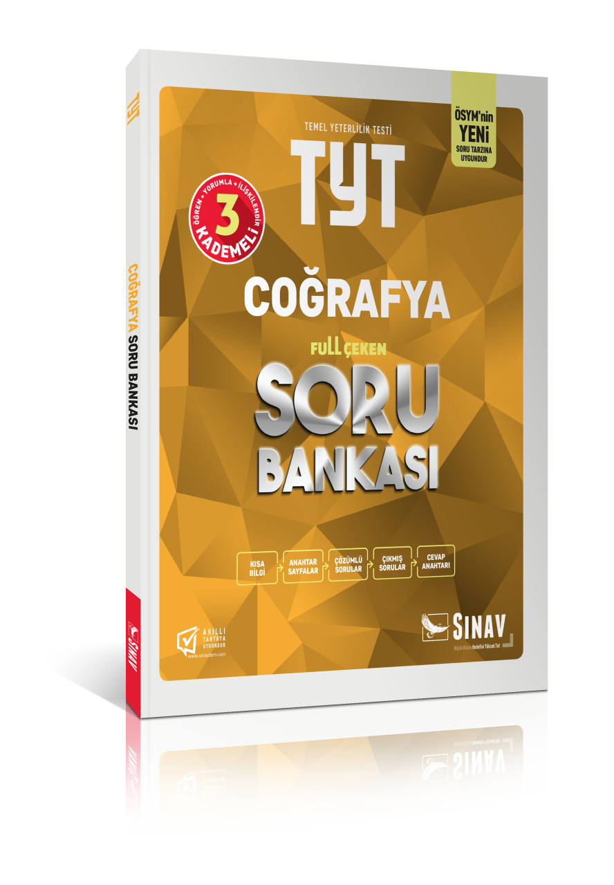 Sınav Yayınları TYT Coğrafya Full Çeken Soru Bankası