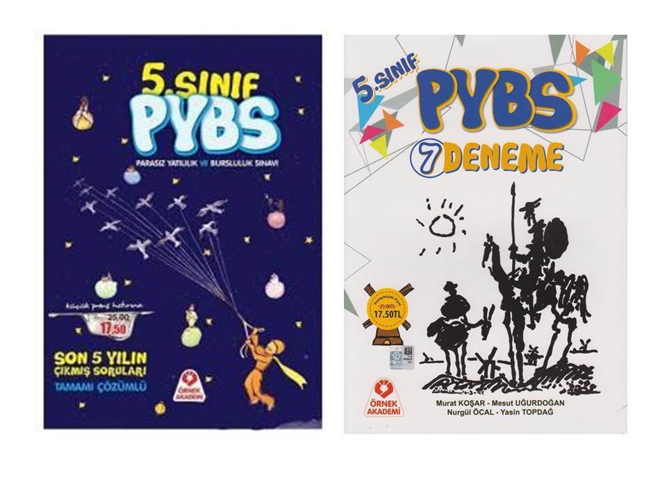 Örnek Akademi Yayınları 5. Sınıf PYBS Bursluluk Sınavı Seti