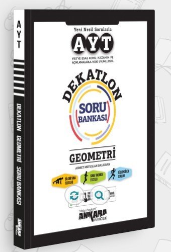 Ankara Yayınları AYT Dekatlon Geometri Soru Bankası
