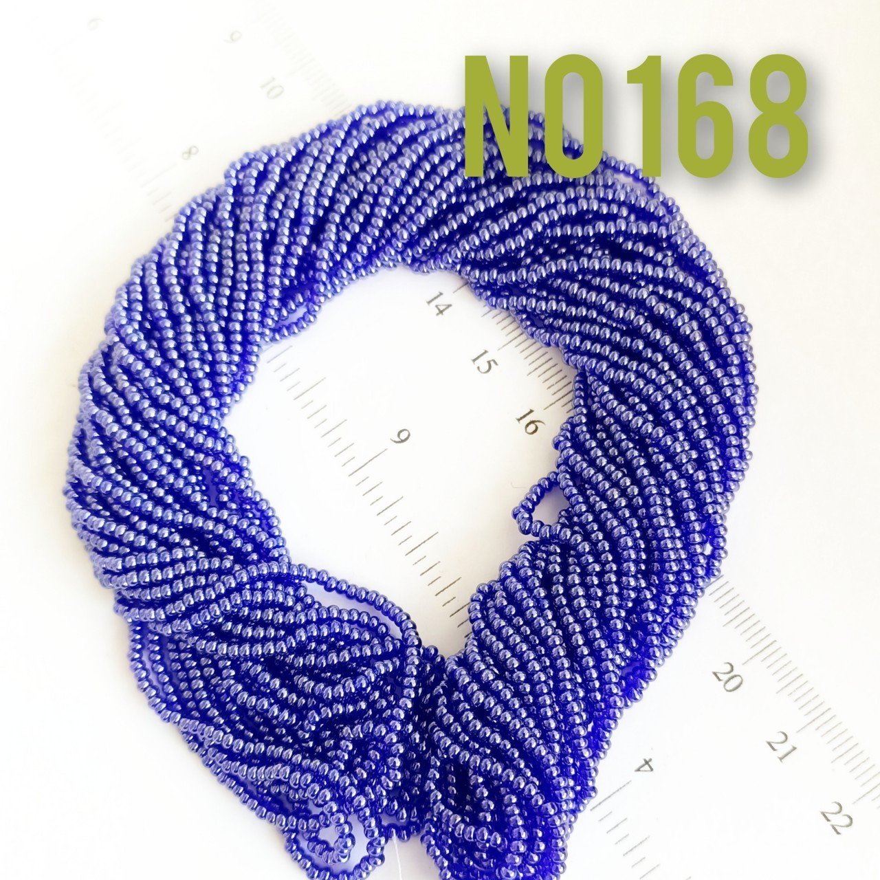 No: 168 Parlak Kobalt Mavi Preciosa Dizi Kum Boncuk 11/0