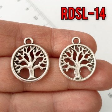 RDSL-14 Gümüş Kaplama Hayat Ağacı Sallantı
