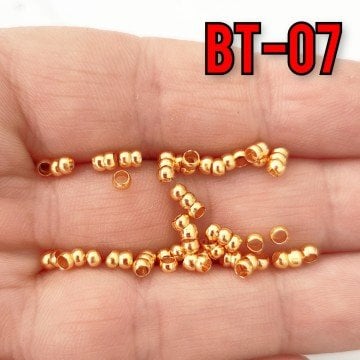 BT-07 Altın Kaplama 3 x 2 mm Yuvarlak Bit Sıkıştırma