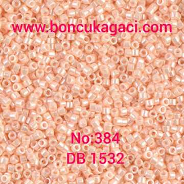 NO:384 Miyuki Delica , Miyuki Boncuk 11/0 DB1532 Sedefli Somon