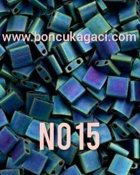 No: 15 Miyuki Boncuk , MİYUKİ TİLA  BONCUK TL2064 Mat Metalik Yanar Döner 5 gr