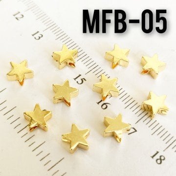 MFB-05 Altın Kaplama Yıldız 7 mm