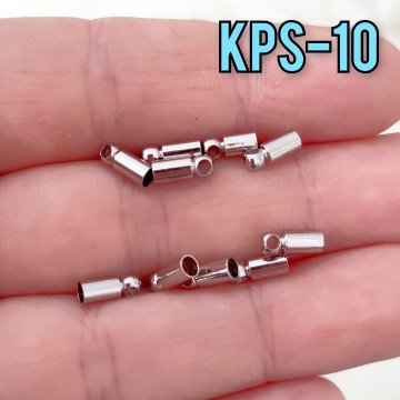 KPS-10 Rodyum Kaplama Pirinç Kapsül Kapama 3 mm