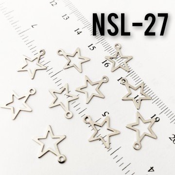 Nsl-27 Nikel Kaplama Yıldız Sallantı 12 mm
