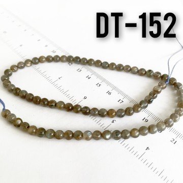 DT-152 Labradorit Yuvarlak Dizi 6 mm